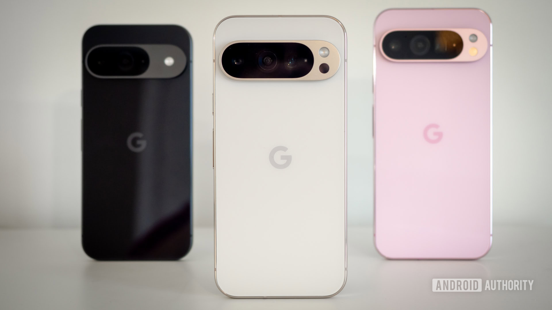 Google-Pixel-9-Pro-standing-in-front-of-9-series