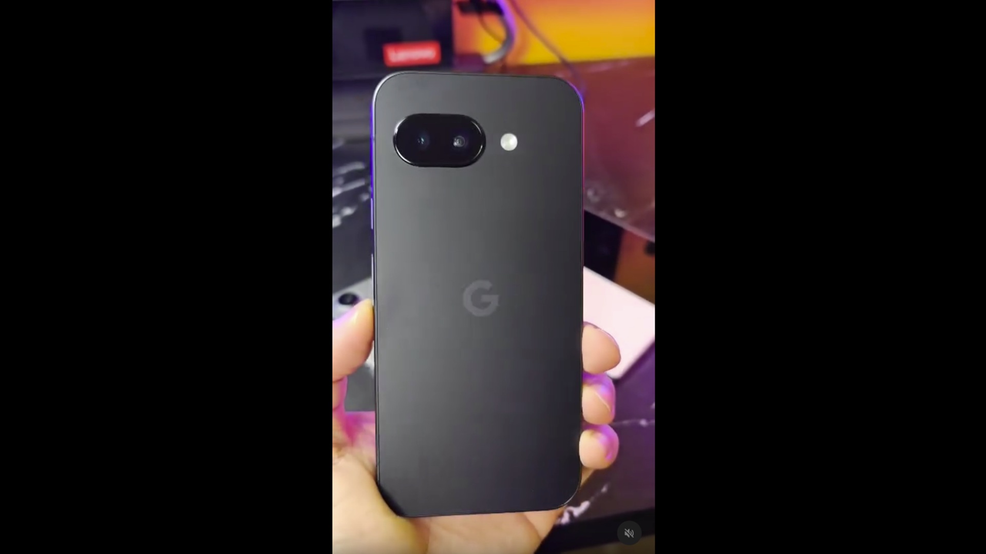 Pixel 9a leaked video screenshot