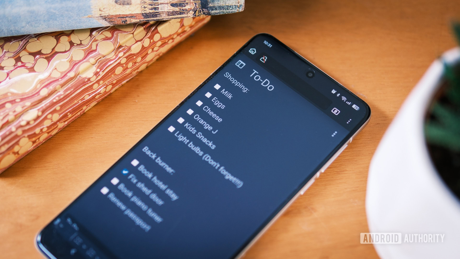 Trilium Next to do list