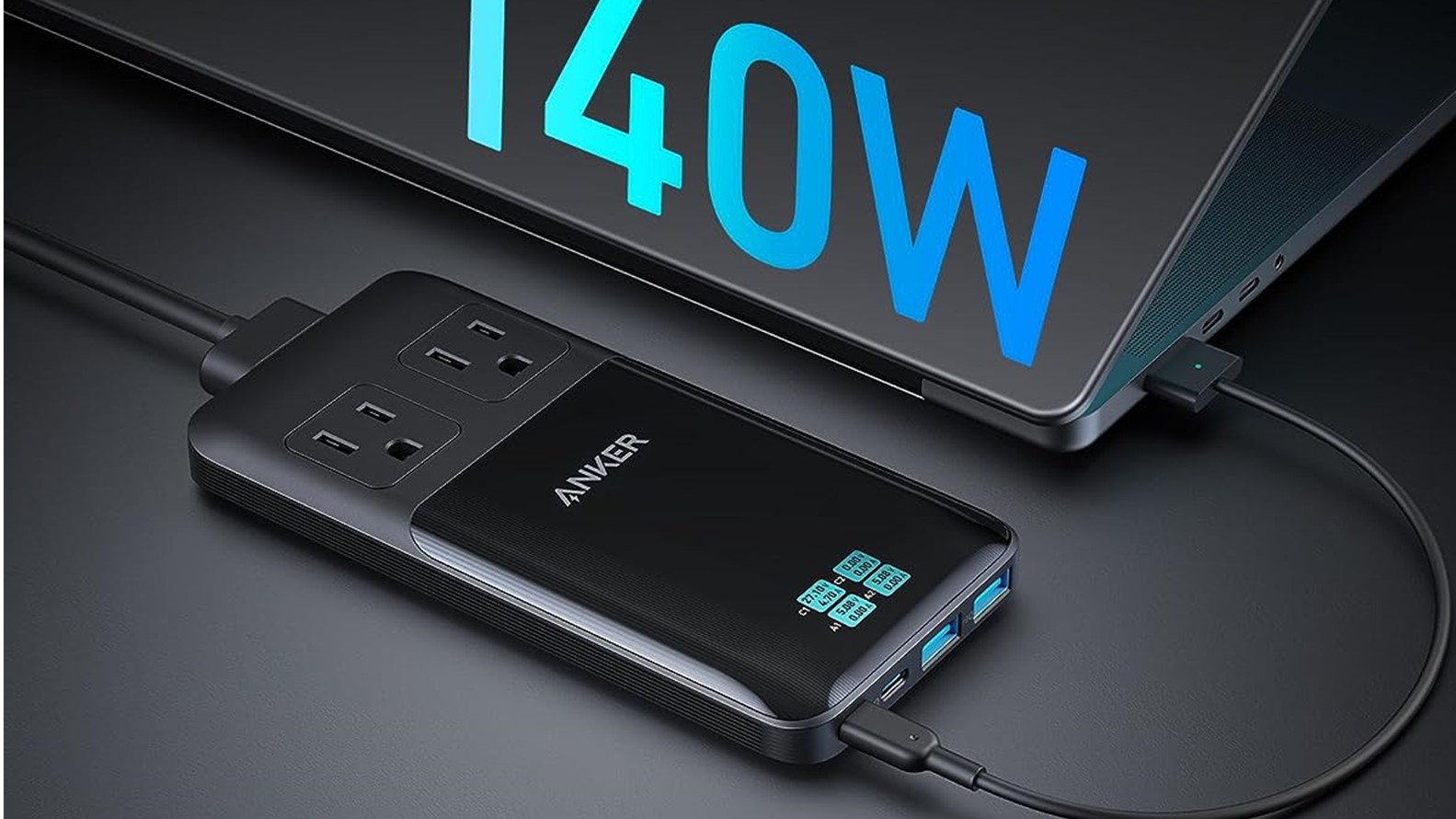 Anker Prime 6 in 1 USB C Charging Station Promo Image Anker Prime 6 in 1 USB C Charging Station Promo Image
