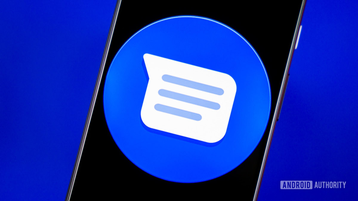 Google Messages SMS stock photo 1 Google Messages SMS stock photo 1