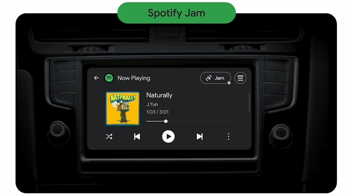 Spotify Jam on Android Auto Spotify Jam on Android Auto