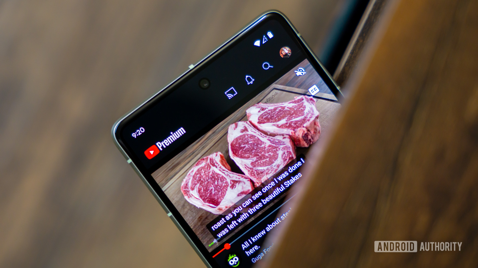 YouTube premium app on smartphone stock photo (5) YouTube premium app on smartphone stock photo (5)
