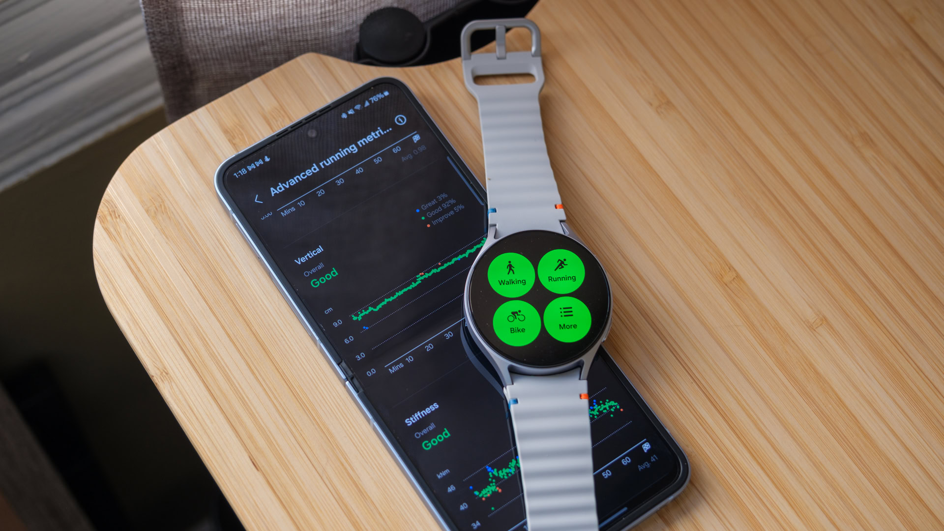 samsung advanced running metrics with galaxy watch 7