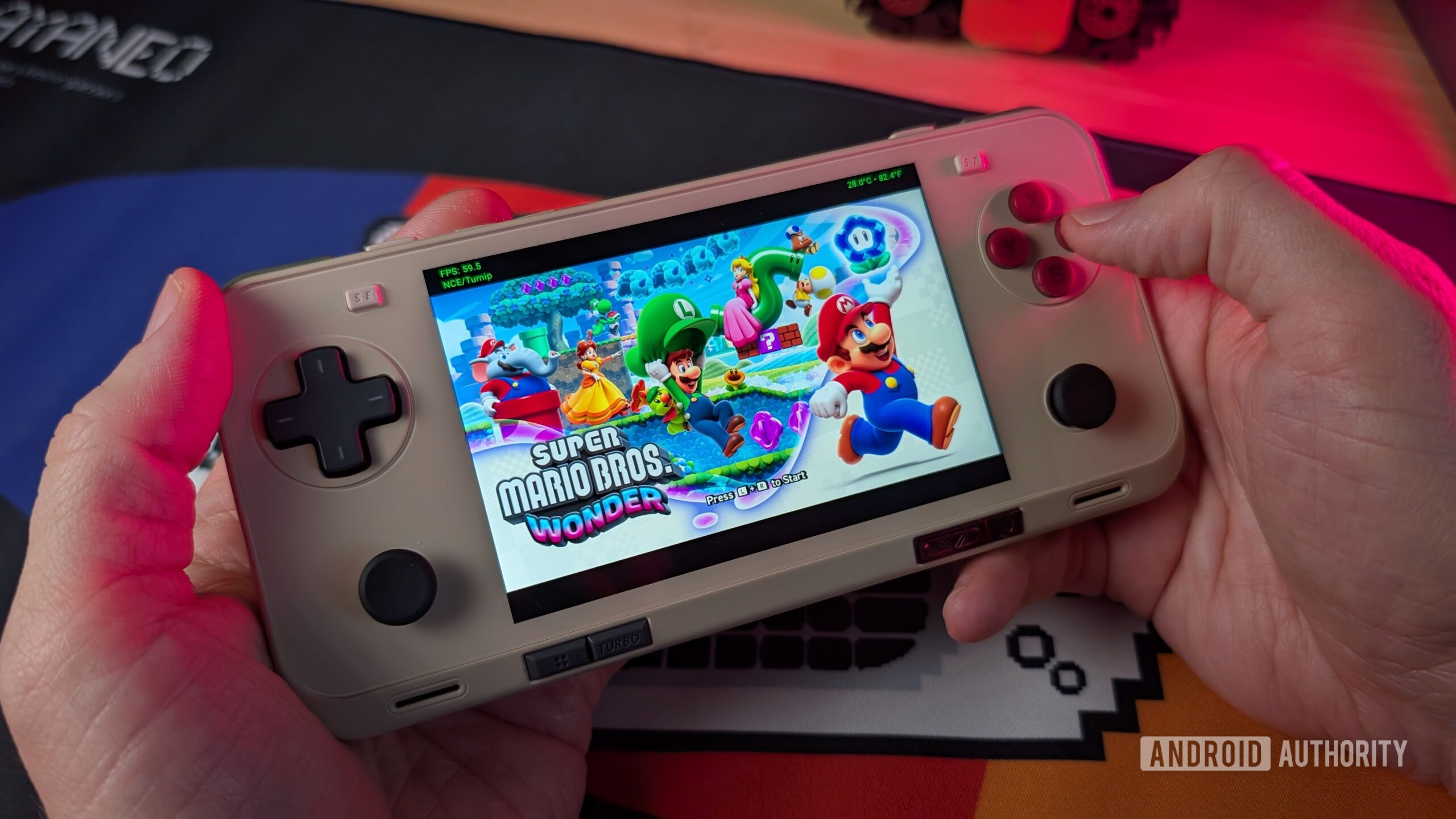 AYANEO Pocket ACE Nintendo Switch emulator Mario Wonder AYANEO Pocket ACE Nintendo Switch emulator Mario Wonder