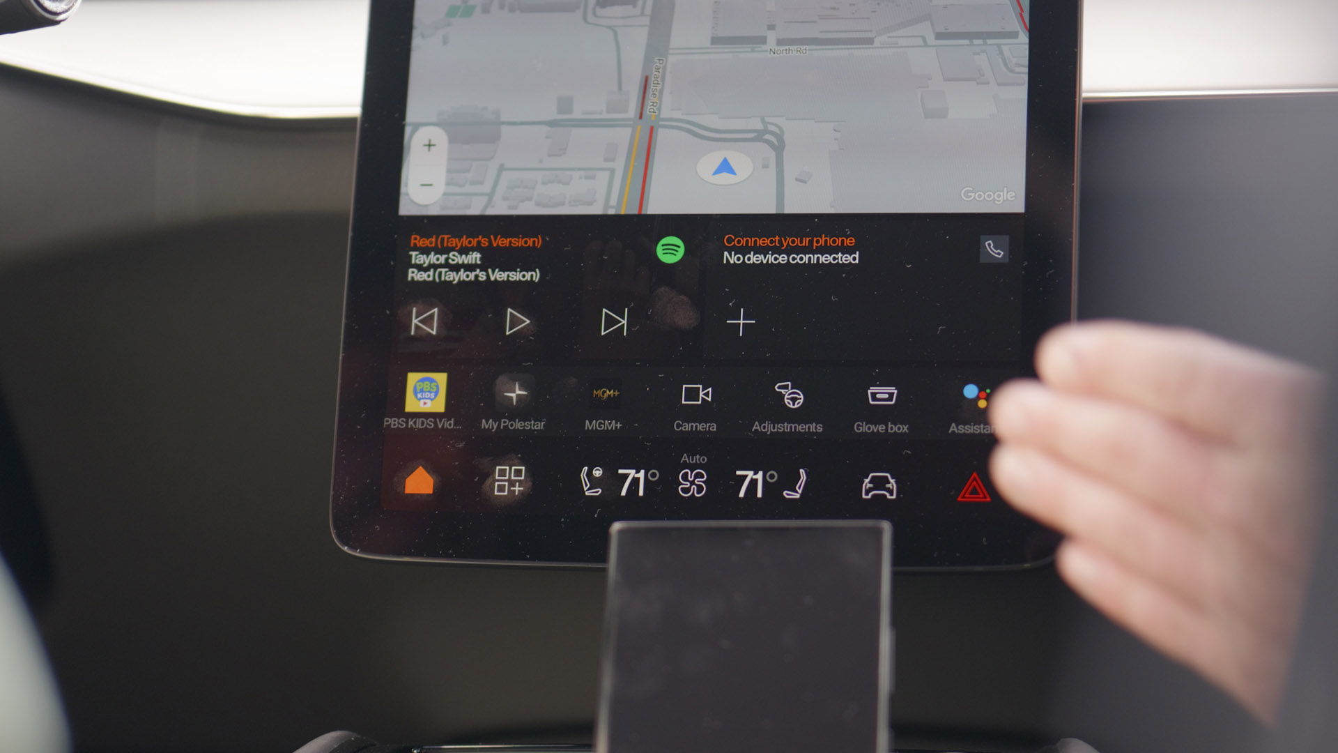Android Built in on Polestar 3 Android Built in on Polestar 3