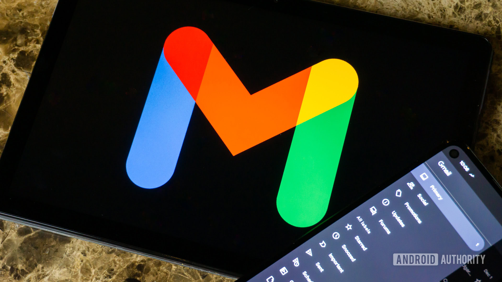 Gmail on smartphone and tablet stock photo 7 Gmail on smartphone and tablet stock photo 7