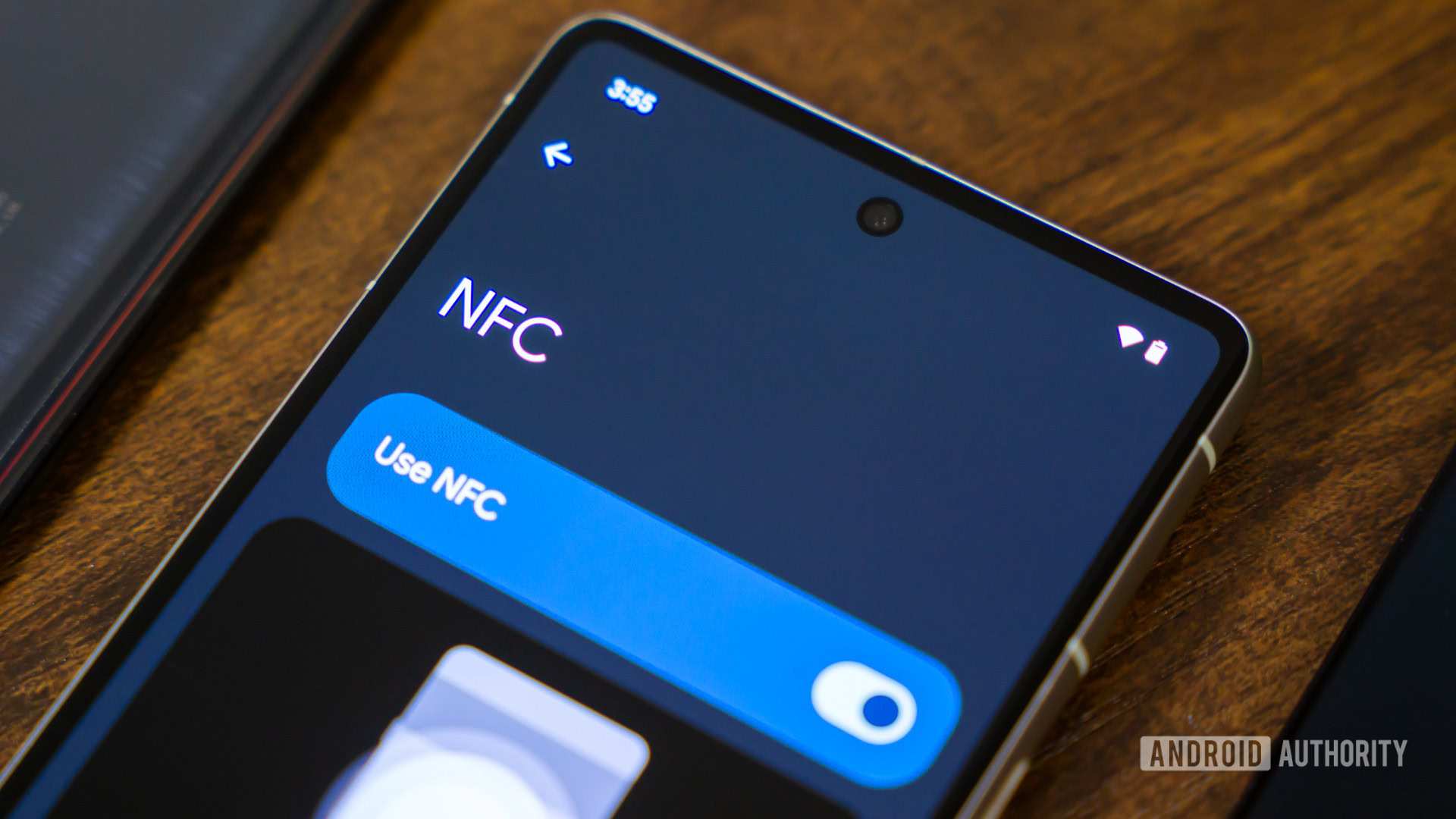 NFC settings page on Pixel 7 (1) NFC settings page on Pixel 7 (1)