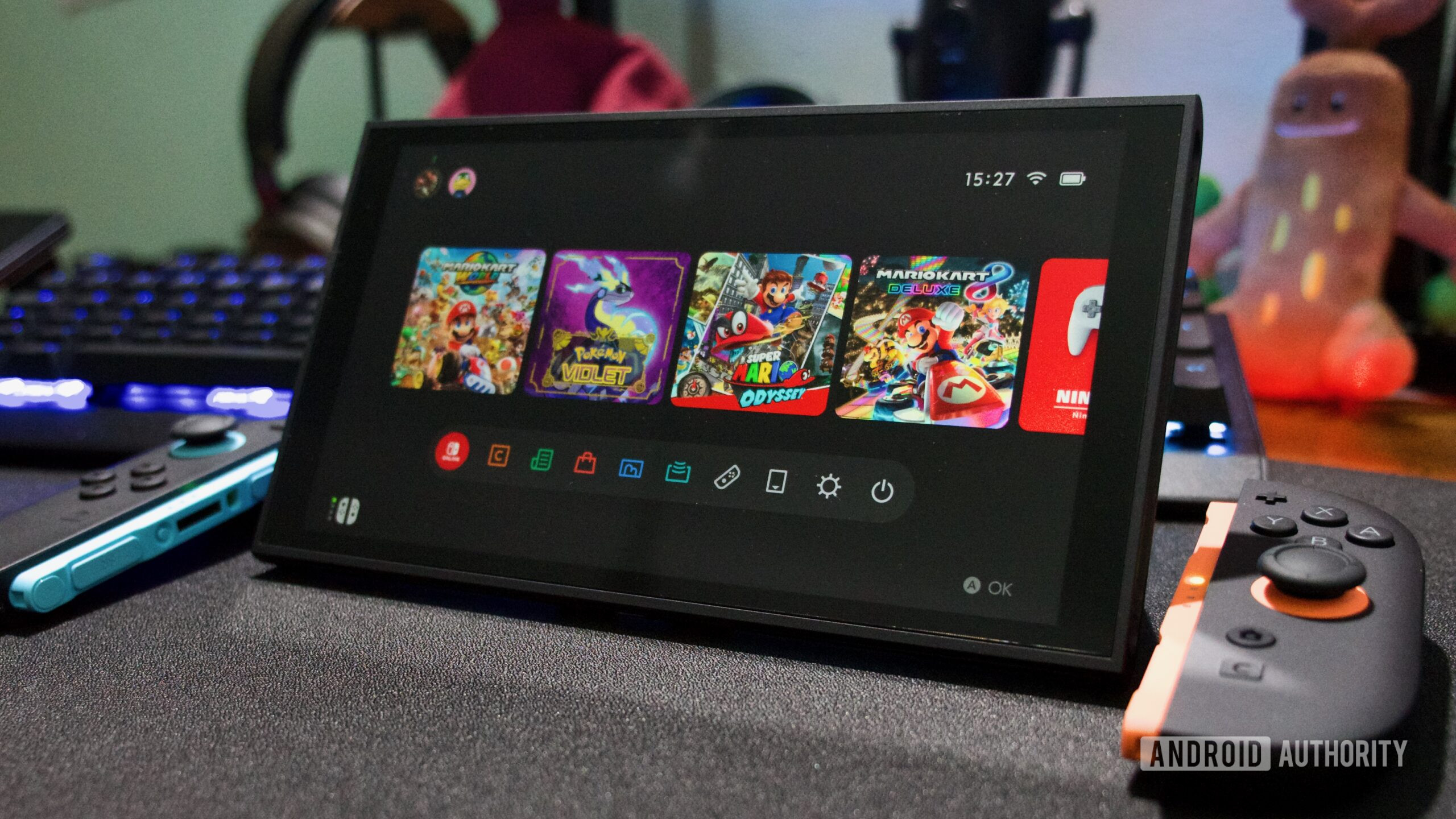 Nintendo Switch 2 home screen Nintendo Switch 2 home screen