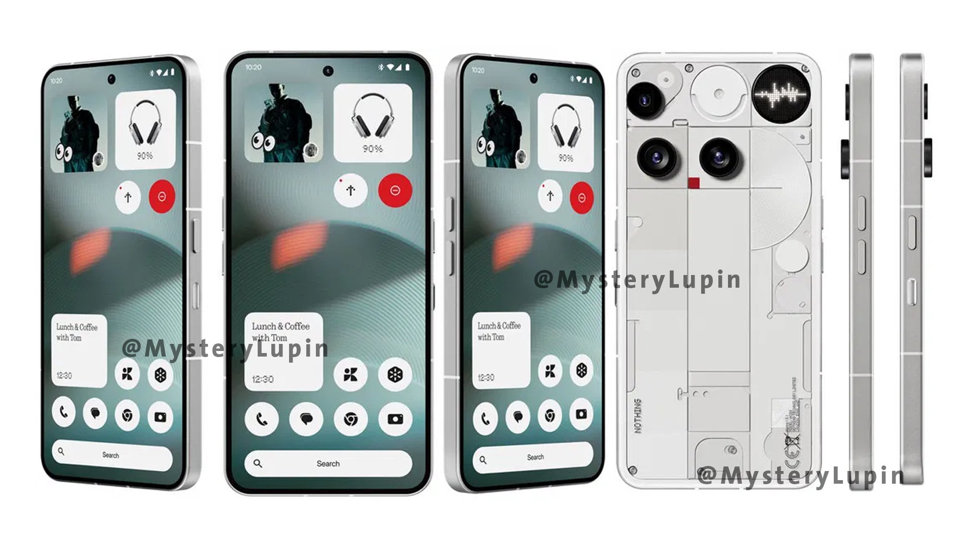 Nothing Phone 3 Leaked renders Nothing Phone 3 Leaked renders