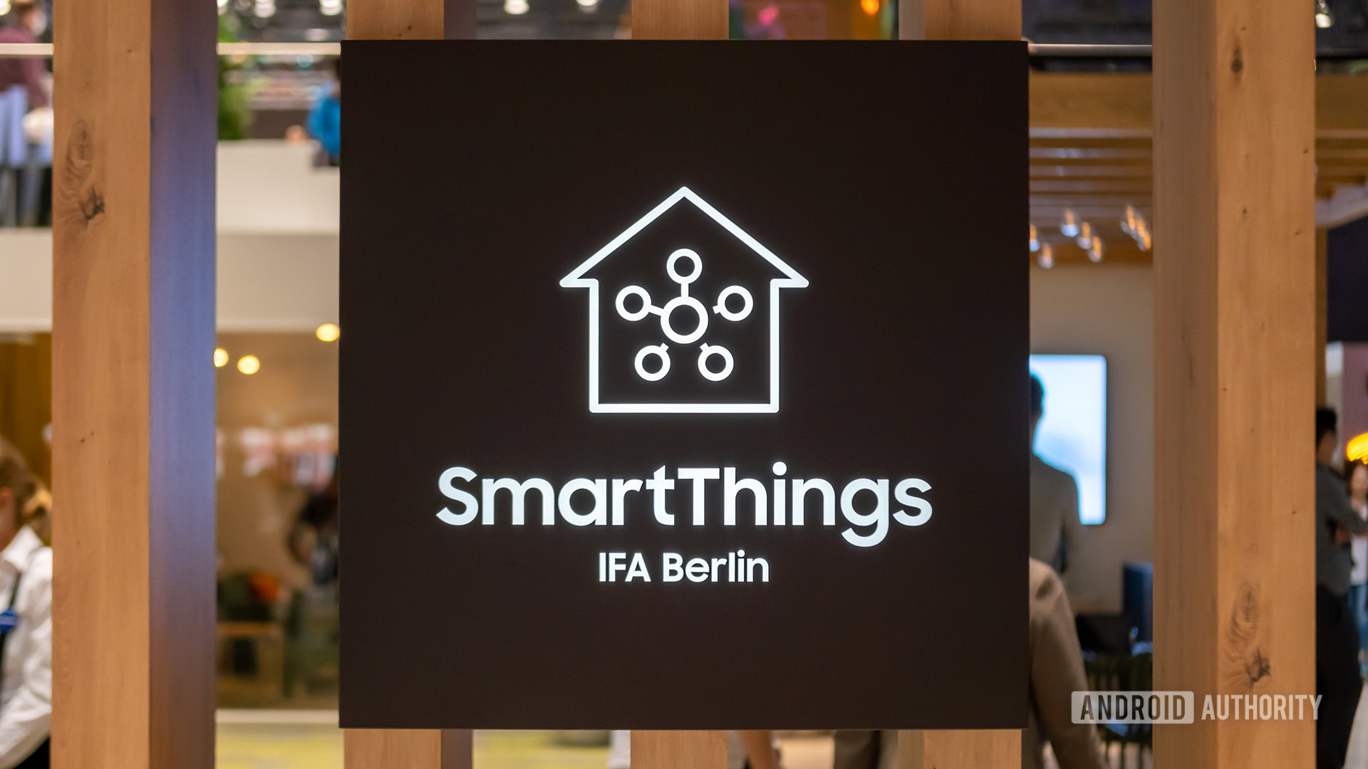 Samsung SmartThings logo IFA 2022 Samsung SmartThings logo IFA 2022