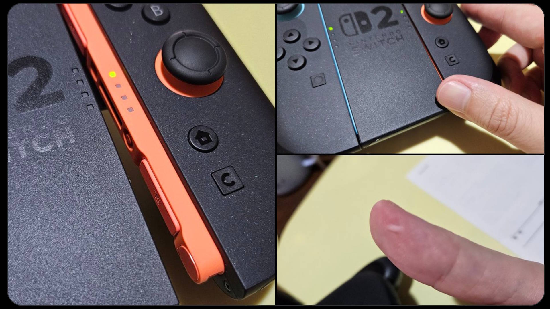 Switch 2 pinched fingers Switch 2 pinched fingers