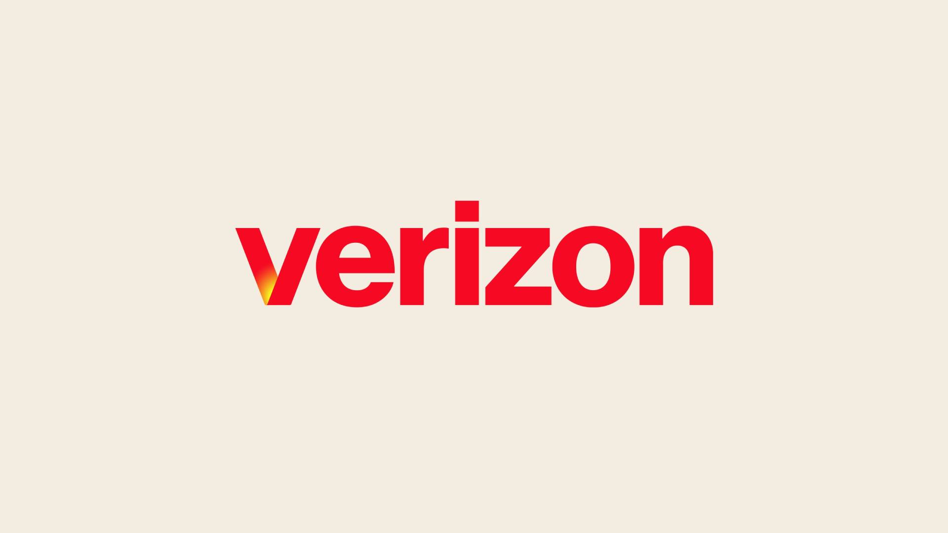 Verizon updated logo stock photo Verizon updated logo stock photo
