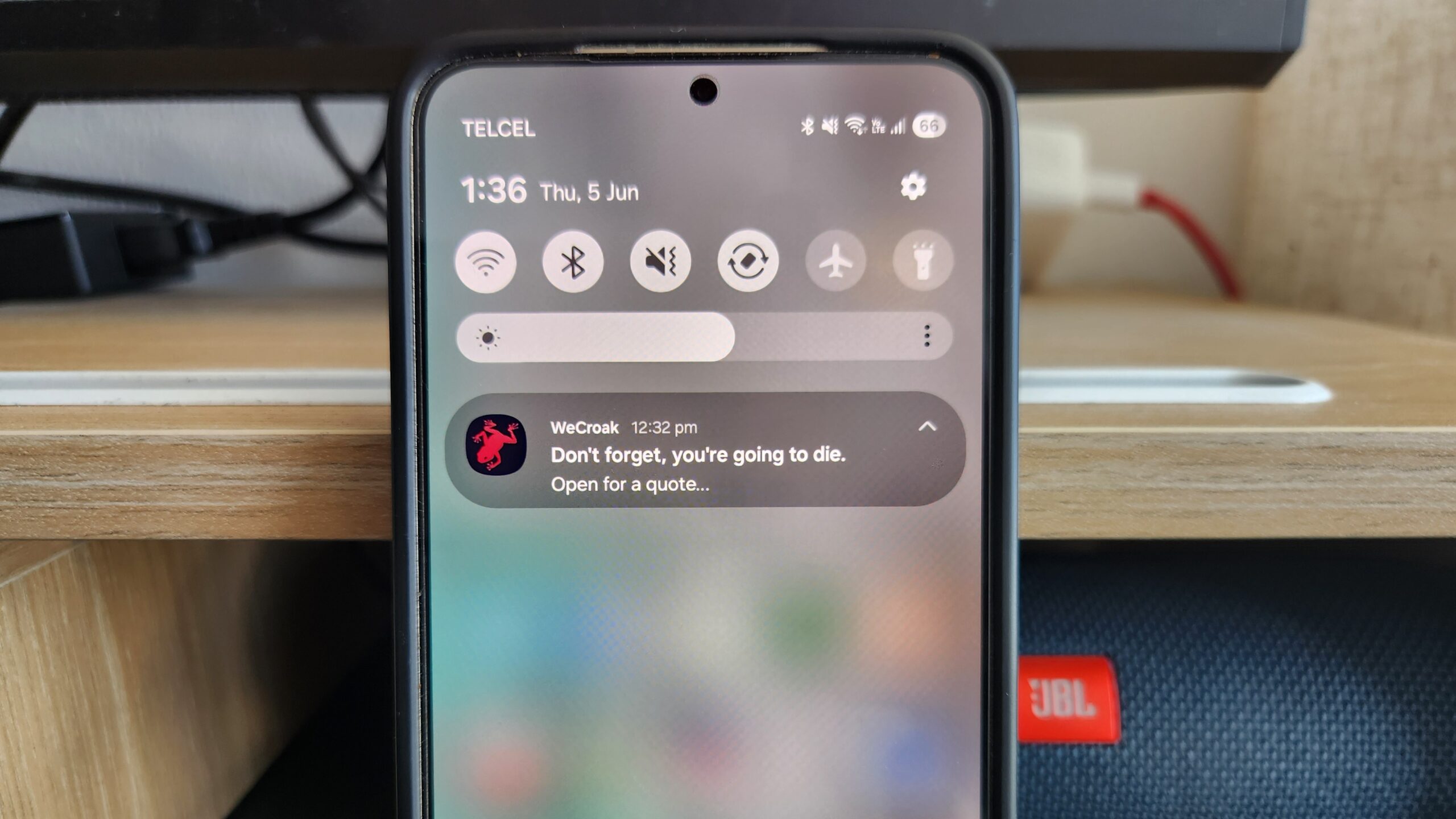 WeCroak Youre Going To Die Notification WeCroak Youre Going To Die Notification