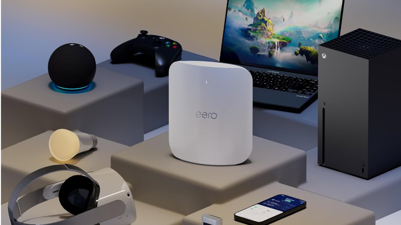 Amazon Eero Max 7 Mesh Wi Fi Router Promo Image Amazon Eero Max 7 Mesh Wi Fi Router Promo Image