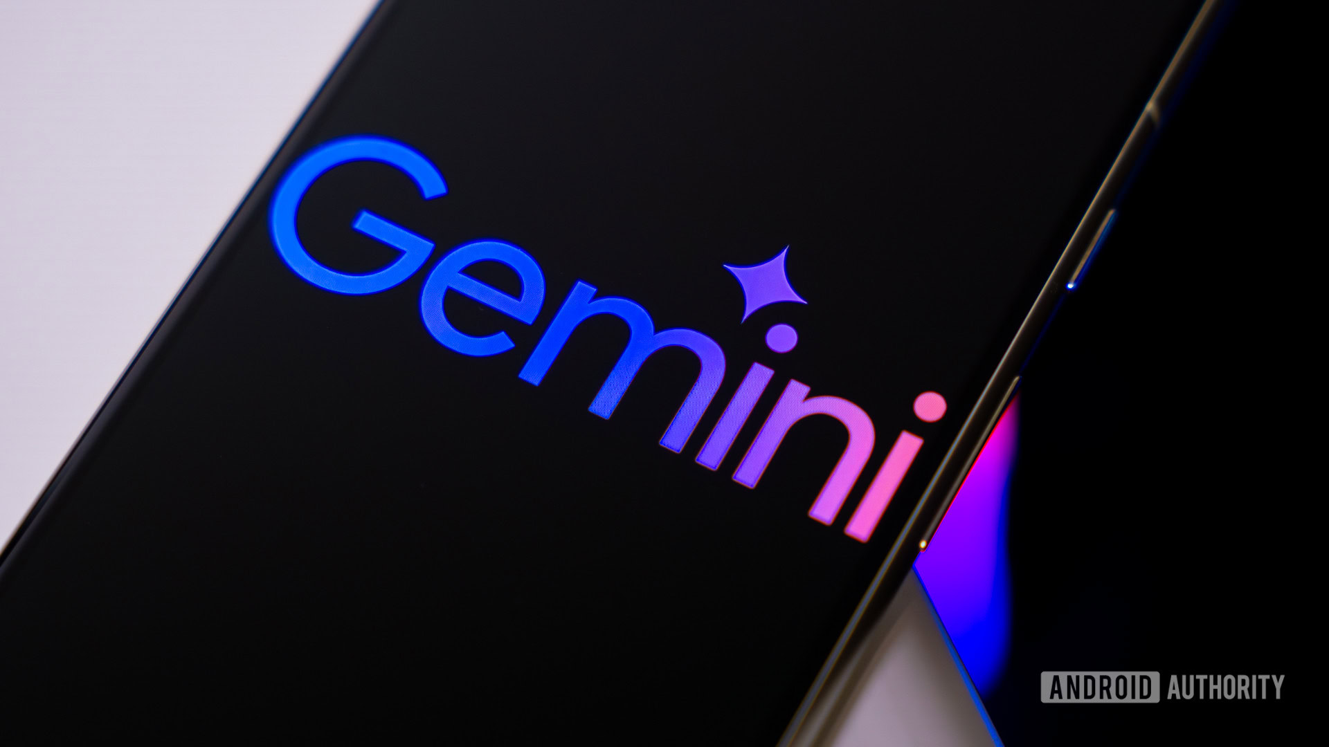 Google Gemini logo on smartphone stock photo (4) Google Gemini logo on smartphone stock photo (4)