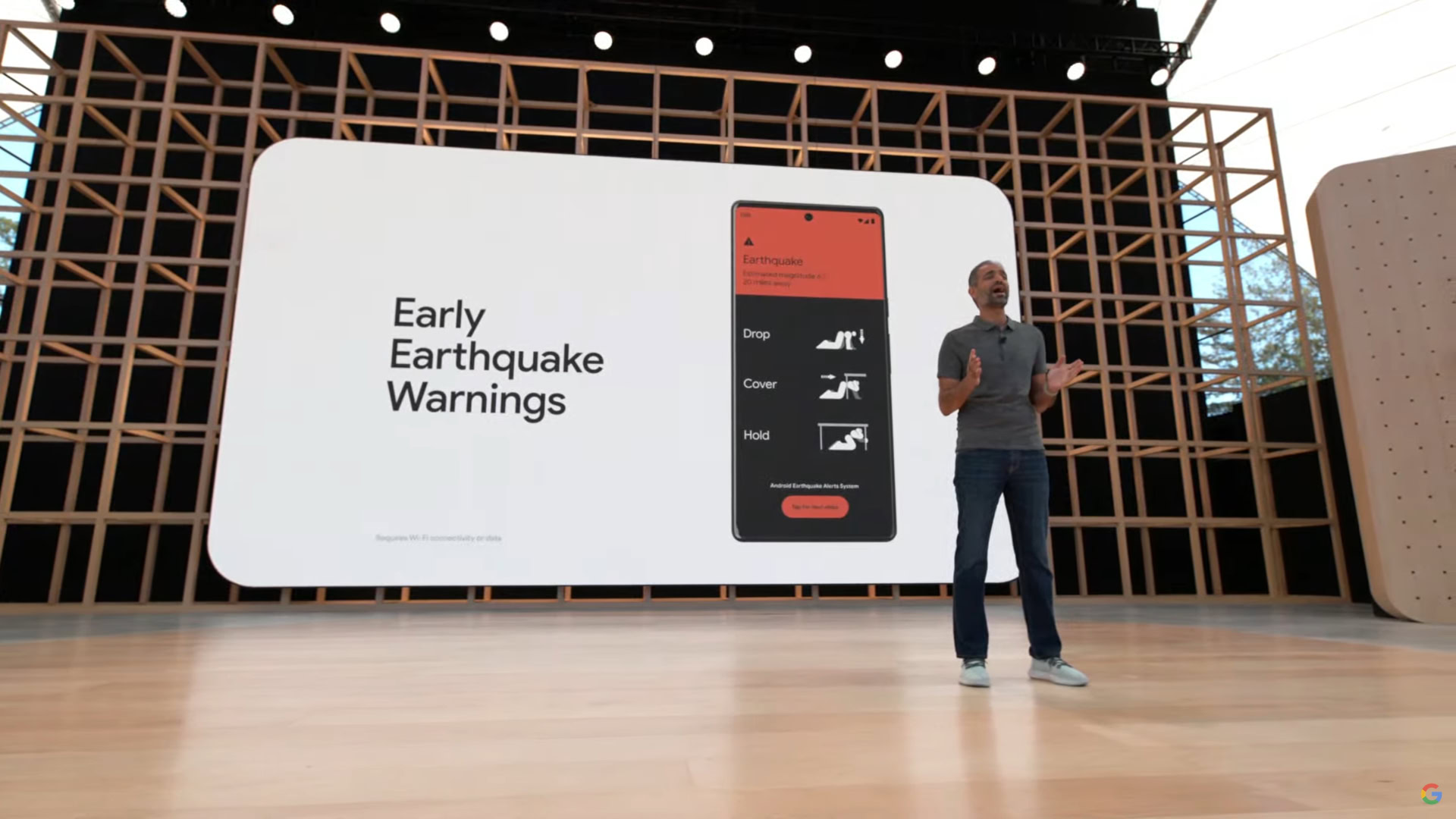 Google IO 2022 earthquake detection Google IO 2022 earthquake detection