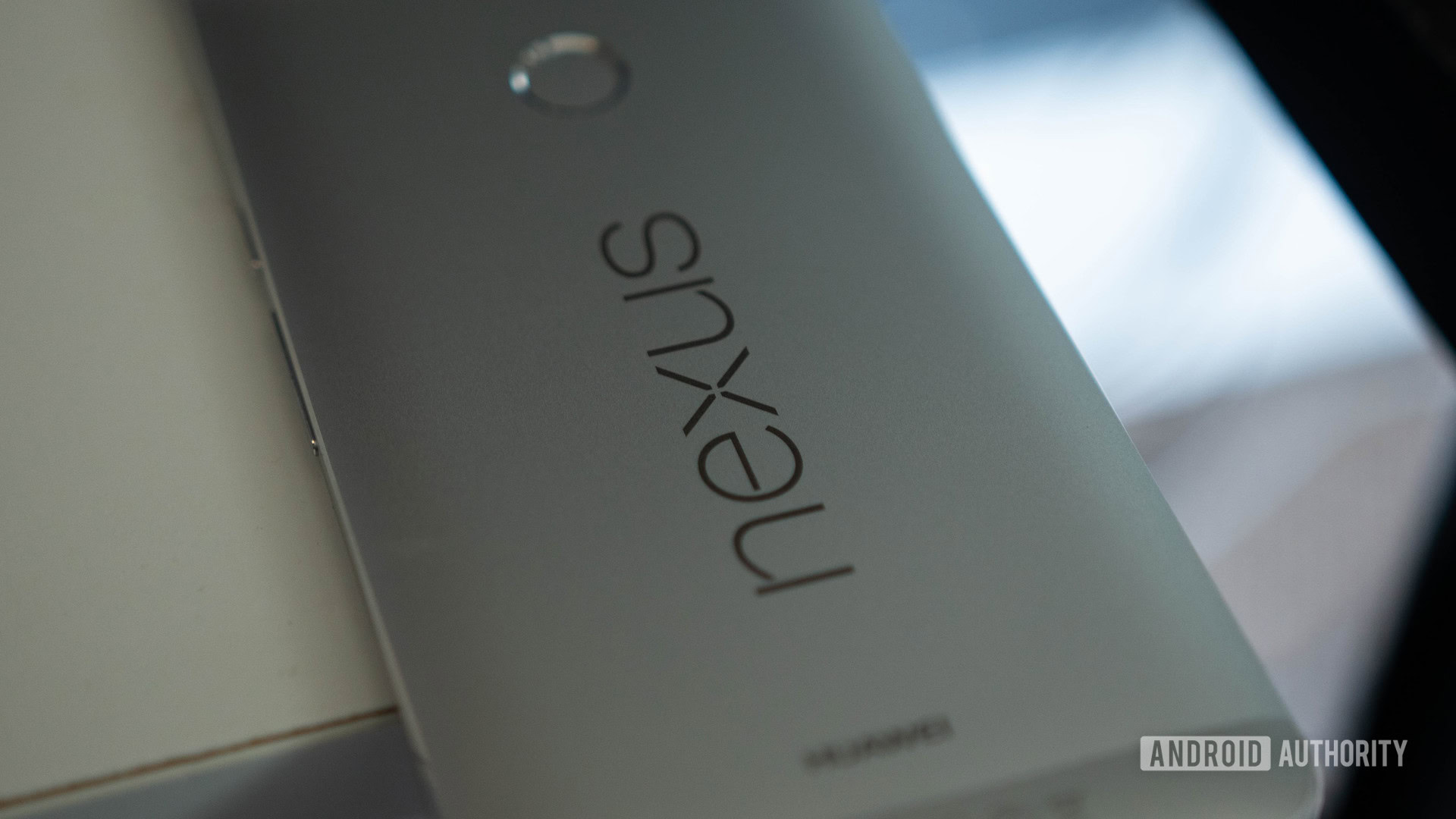 Google Nexus 6P rear logo Google Nexus 6P rear logo