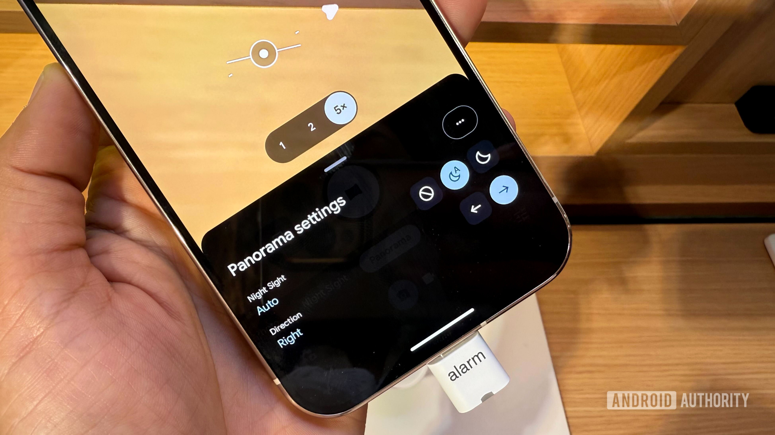 Google Pixel 10 panorama mode 5x