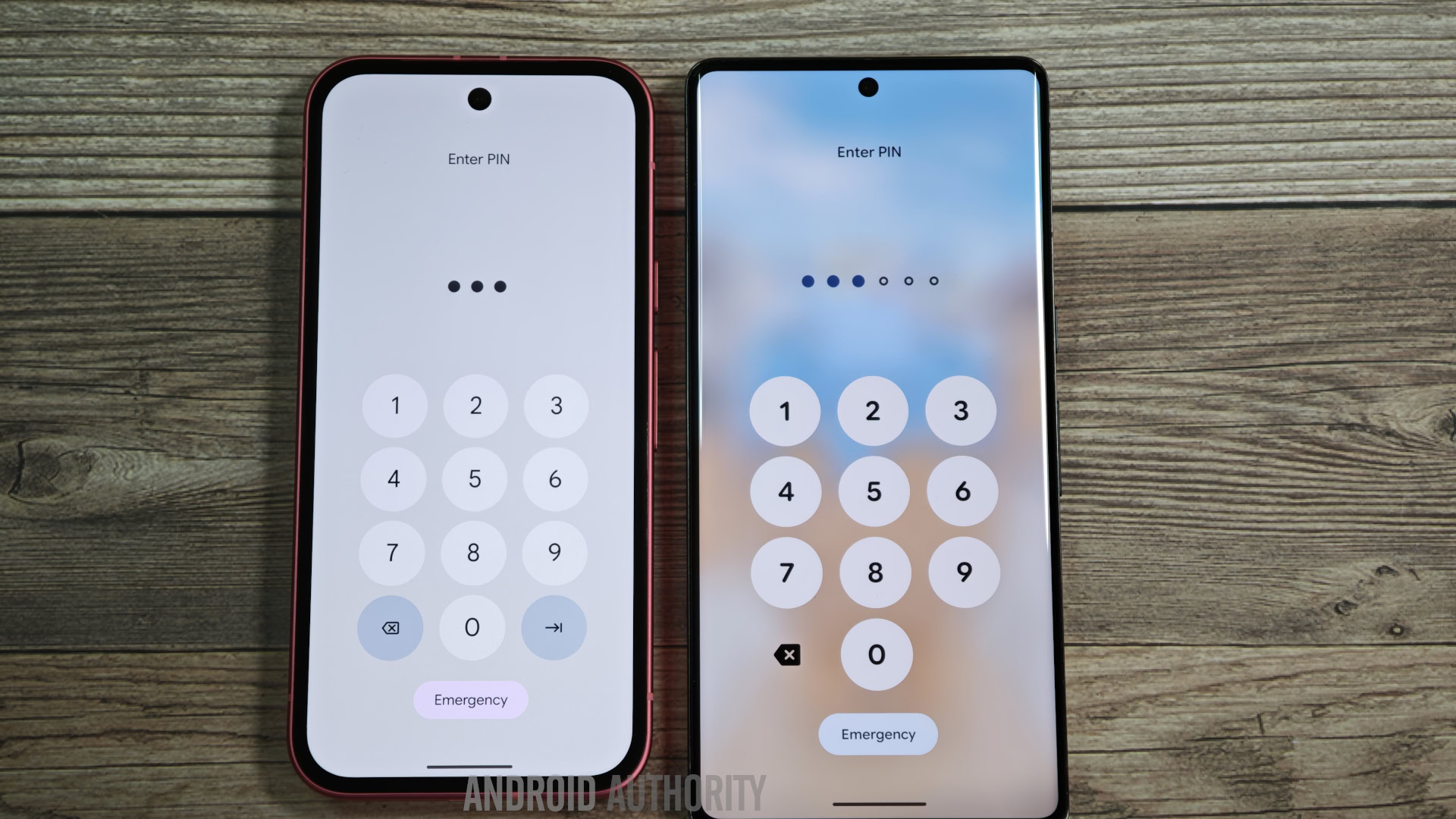Old vs new keyguard background in Android We asked if you'd like Android to have a duress or decoy PIN option.