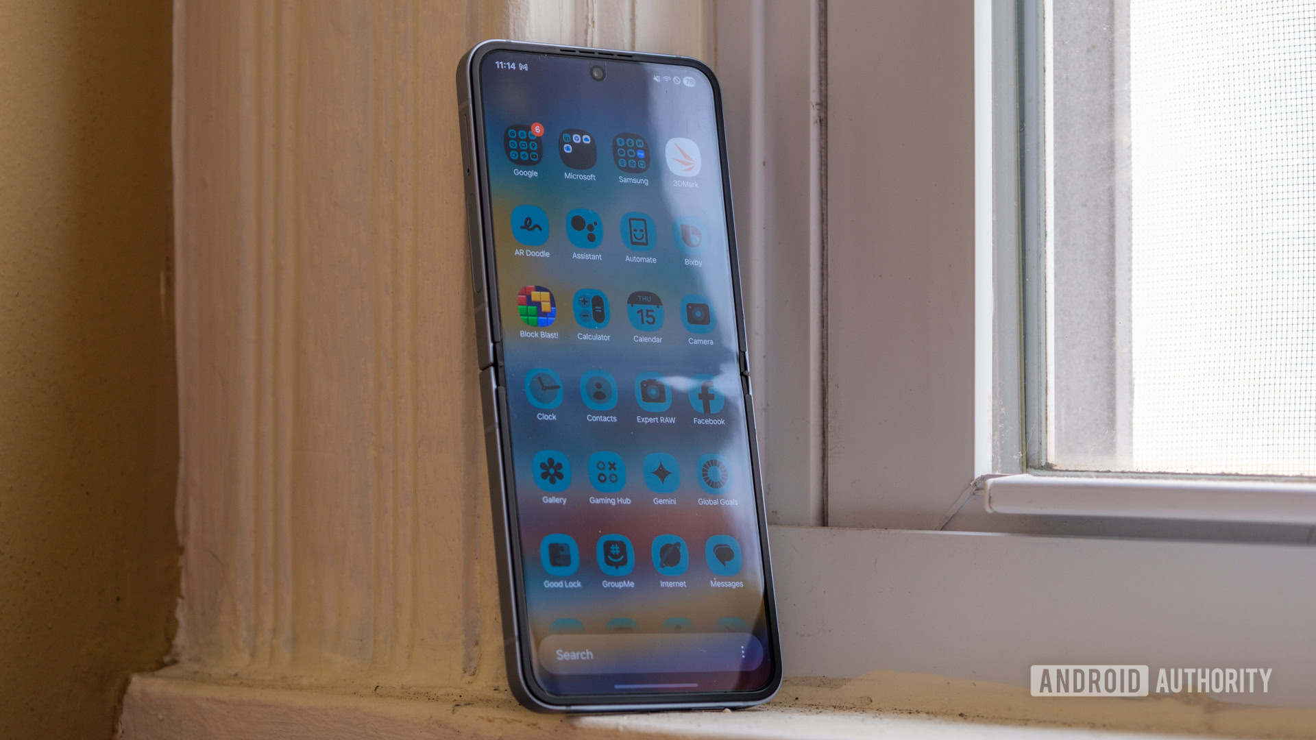 One UI 7 Galaxy Z Flip 6 vertical scrolling