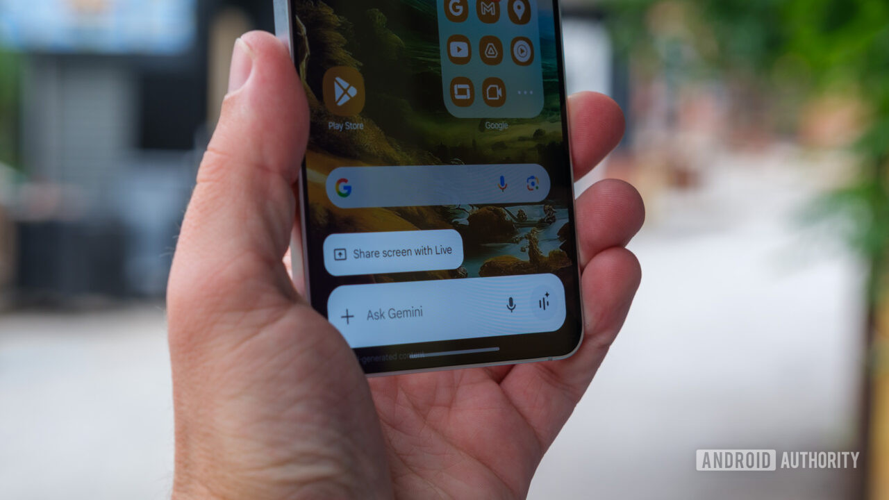Samsung Galaxy S25 Edge Gemini interface