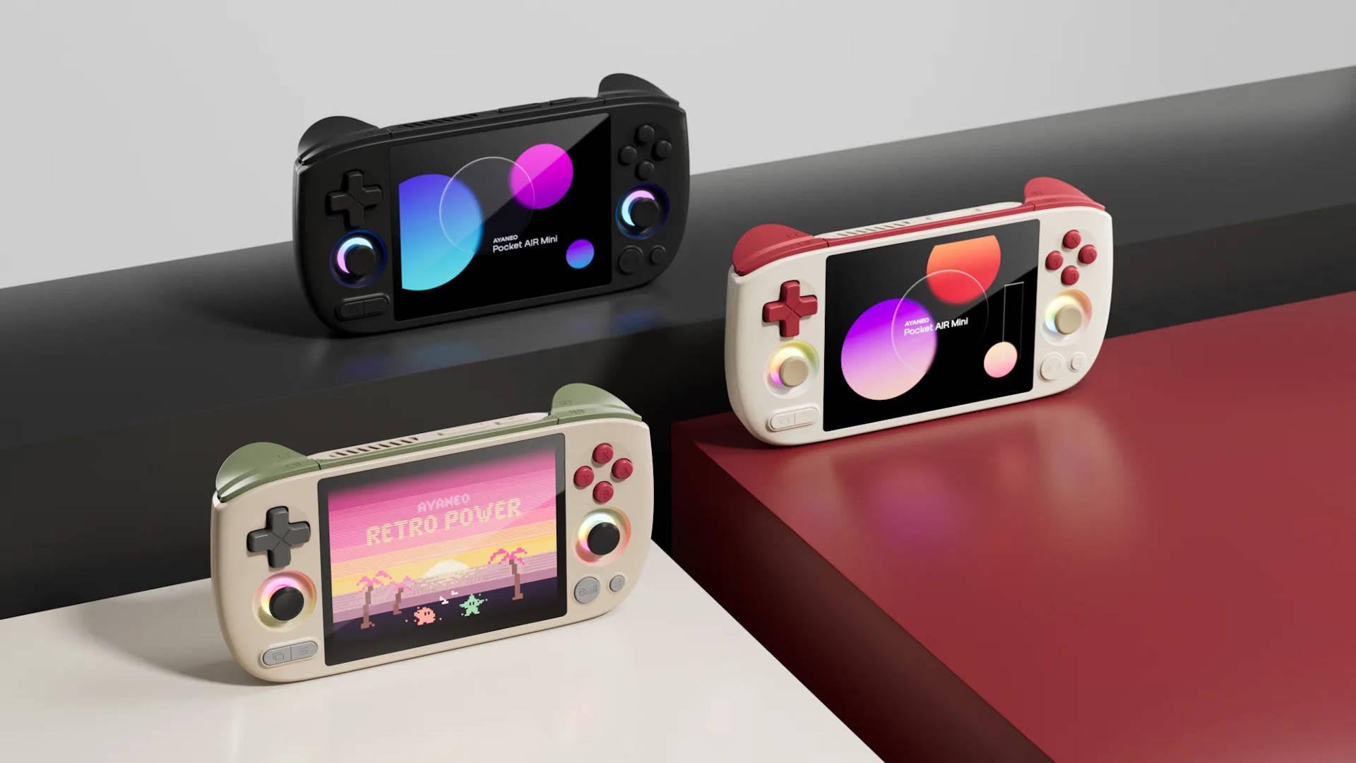 AYANEO Pocket AIR Mini colorways