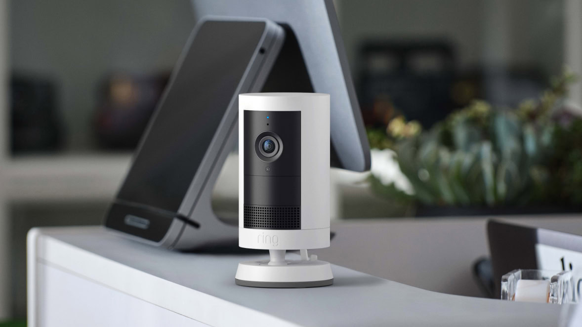 Ring Outdoor Cam Plus in office Ring Outdoor Cam Plus in office