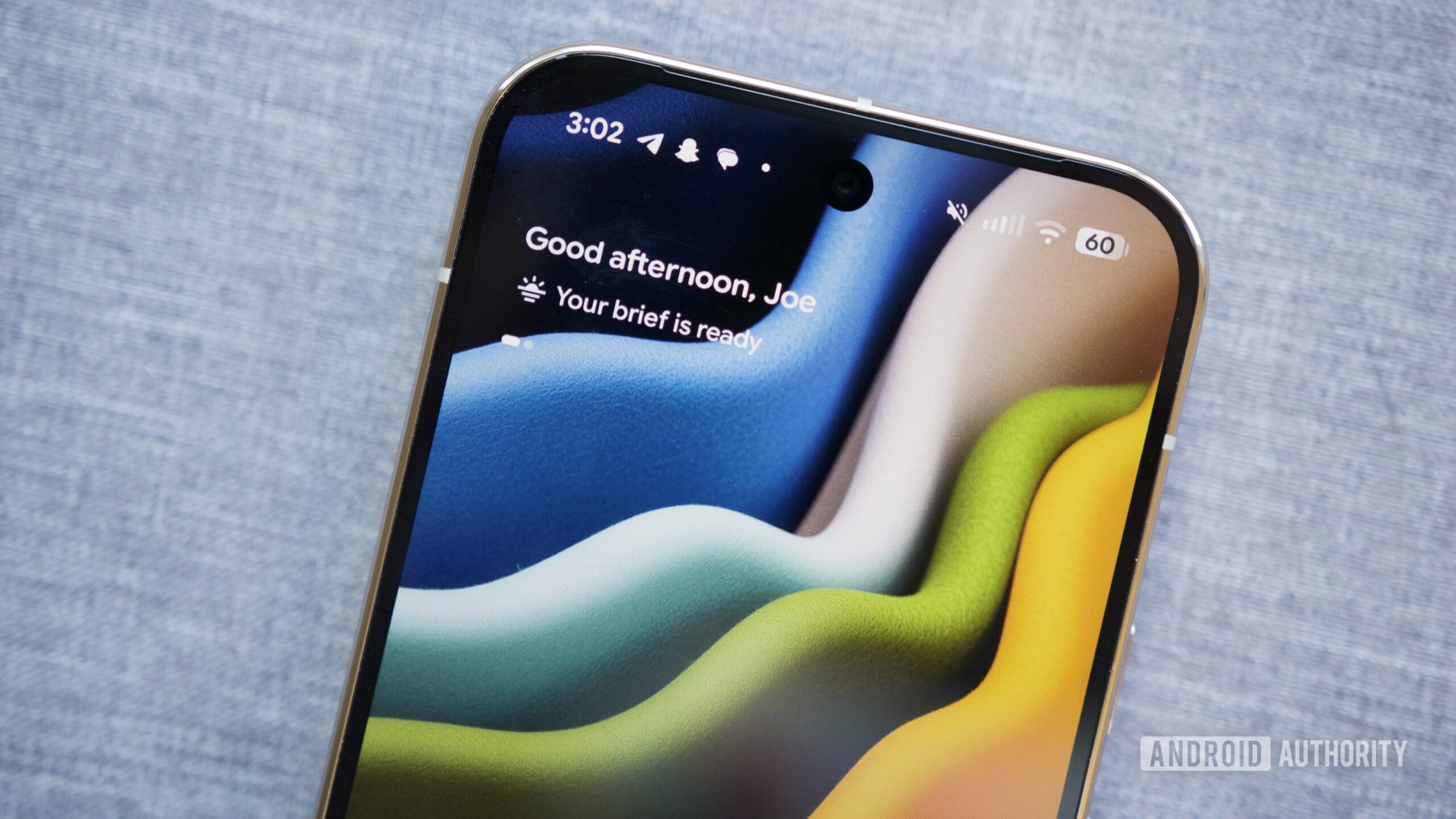 google pixel 10 pro daily hub at a glance widget Daily Hub pop-up in the At a Glance widget.