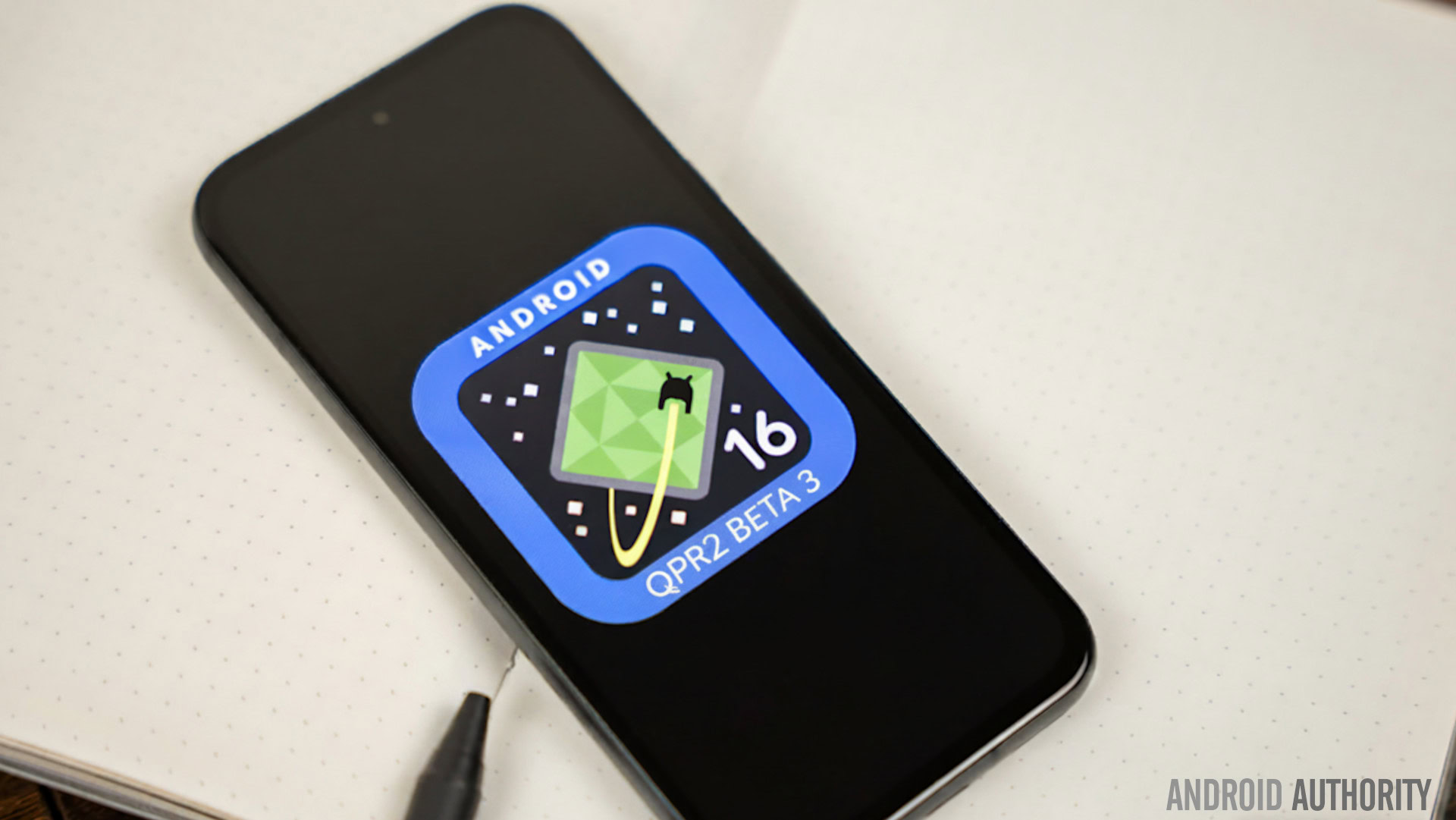 Android 16 QPR2 Beta 3 logo Android 16 QPR2 Beta 3 logo