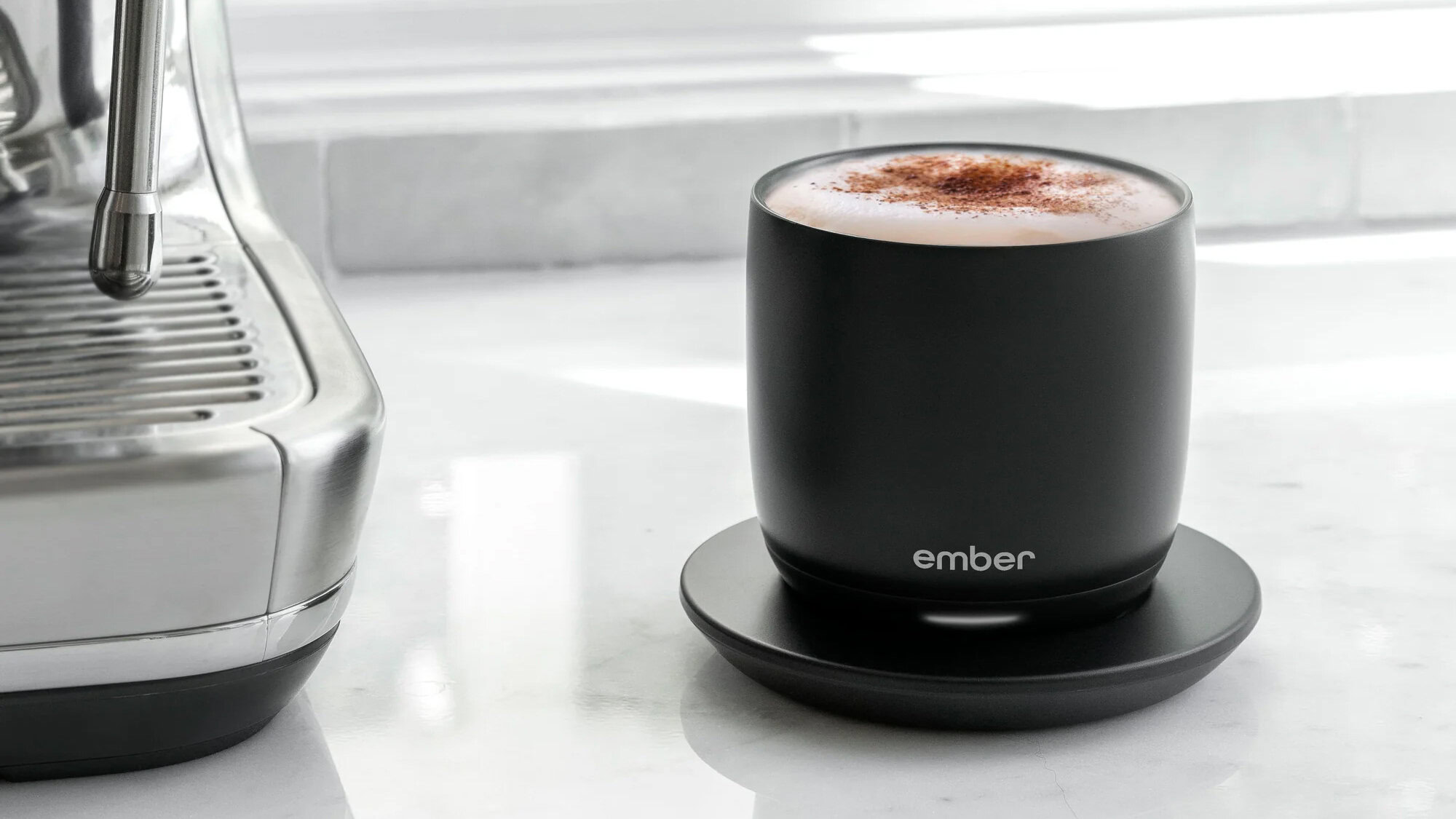 Ember Smart Cup in kitchen Ember Smart Cup in kitchen