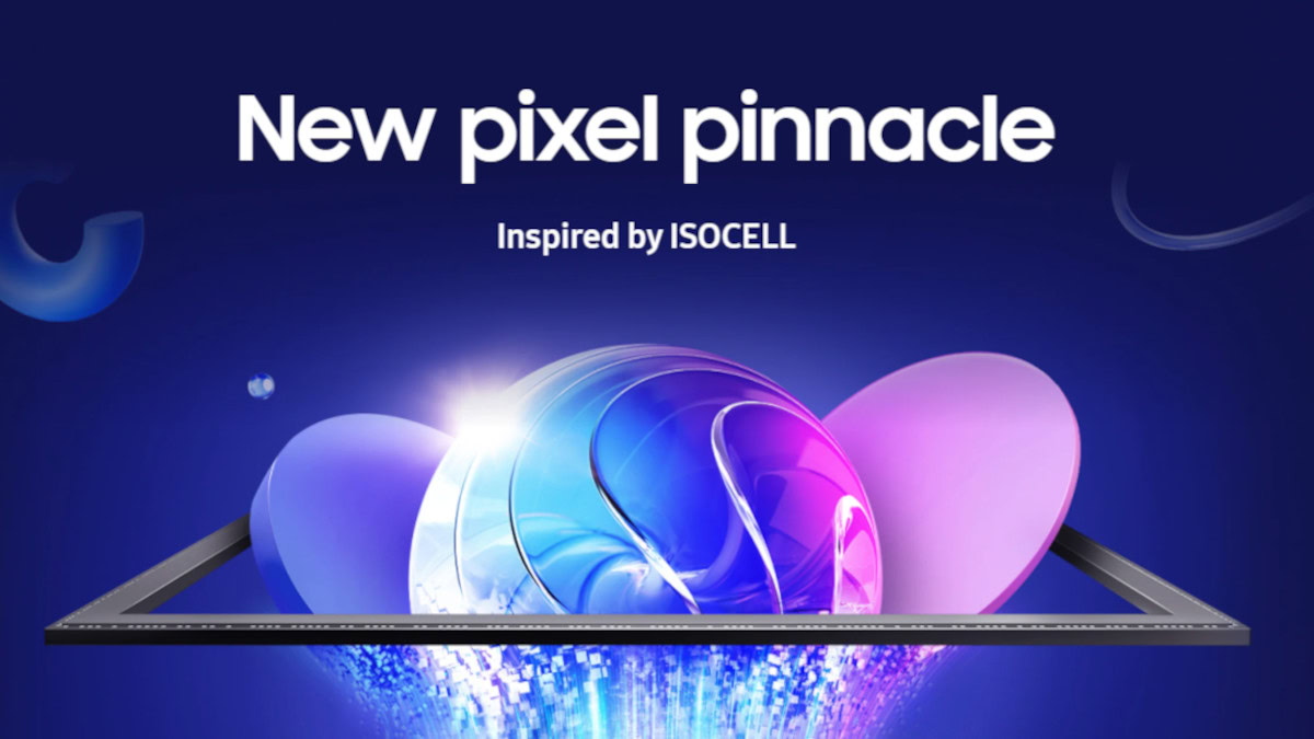 Samsung Isocell HP5 200MP sensor promo image