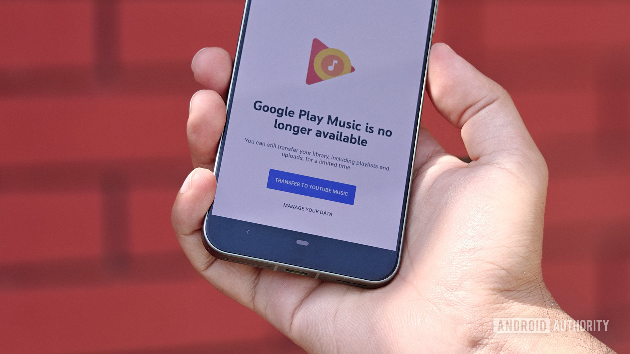 Google play music no longer available