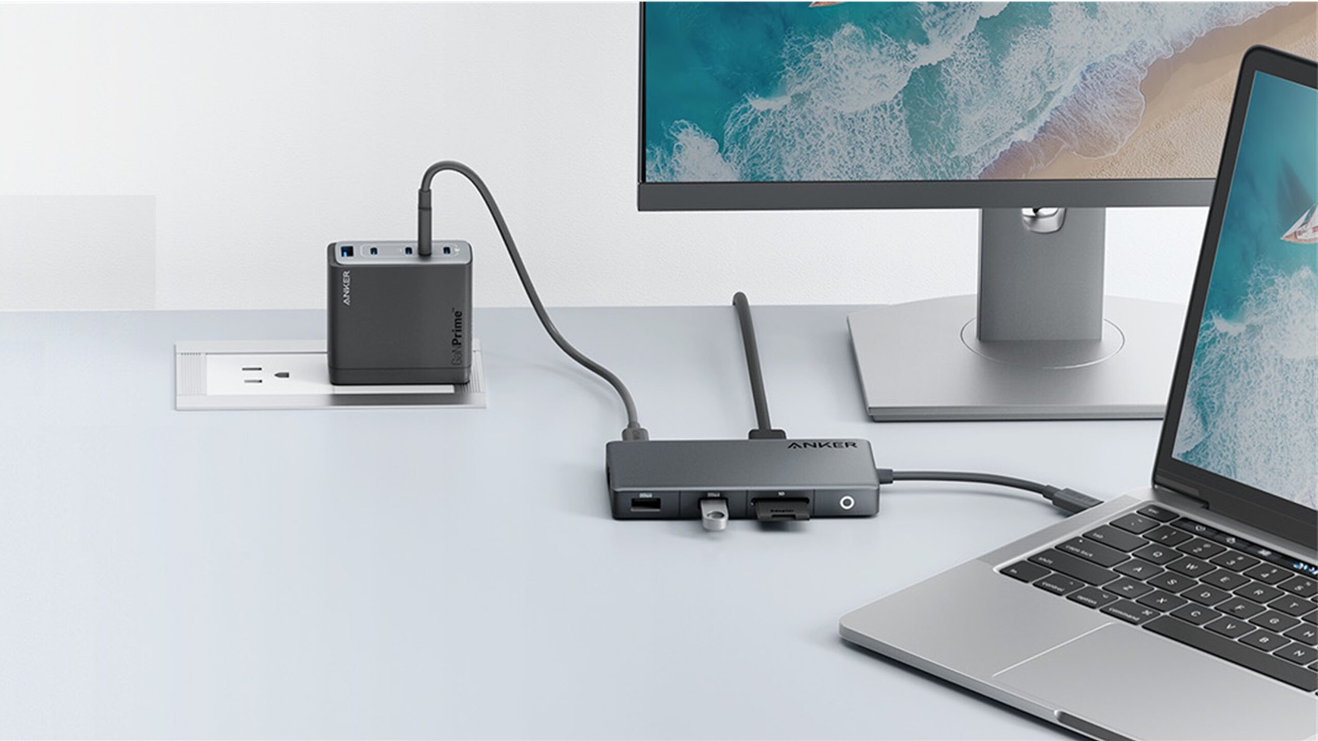 Anker USB C Hub (7 in 1, 4K HDMI) Press Image