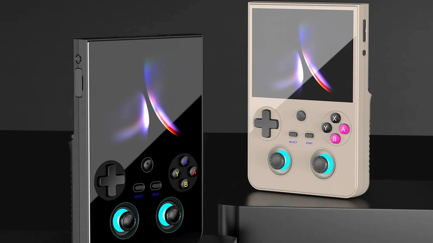 ANBERNIC RG 477V Vertical Handheld Two Colors