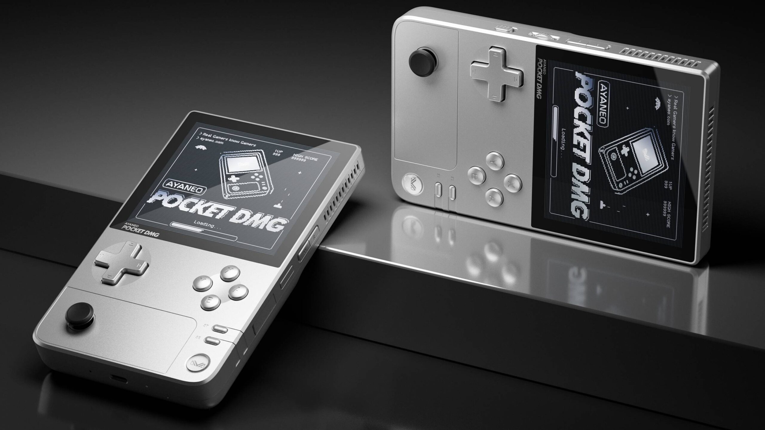 Bright Silver AYANEO Pocket DMG Feature