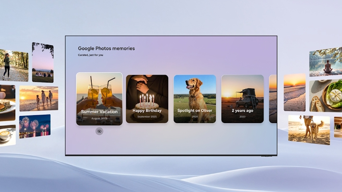 Google Photos on Samsung TVs