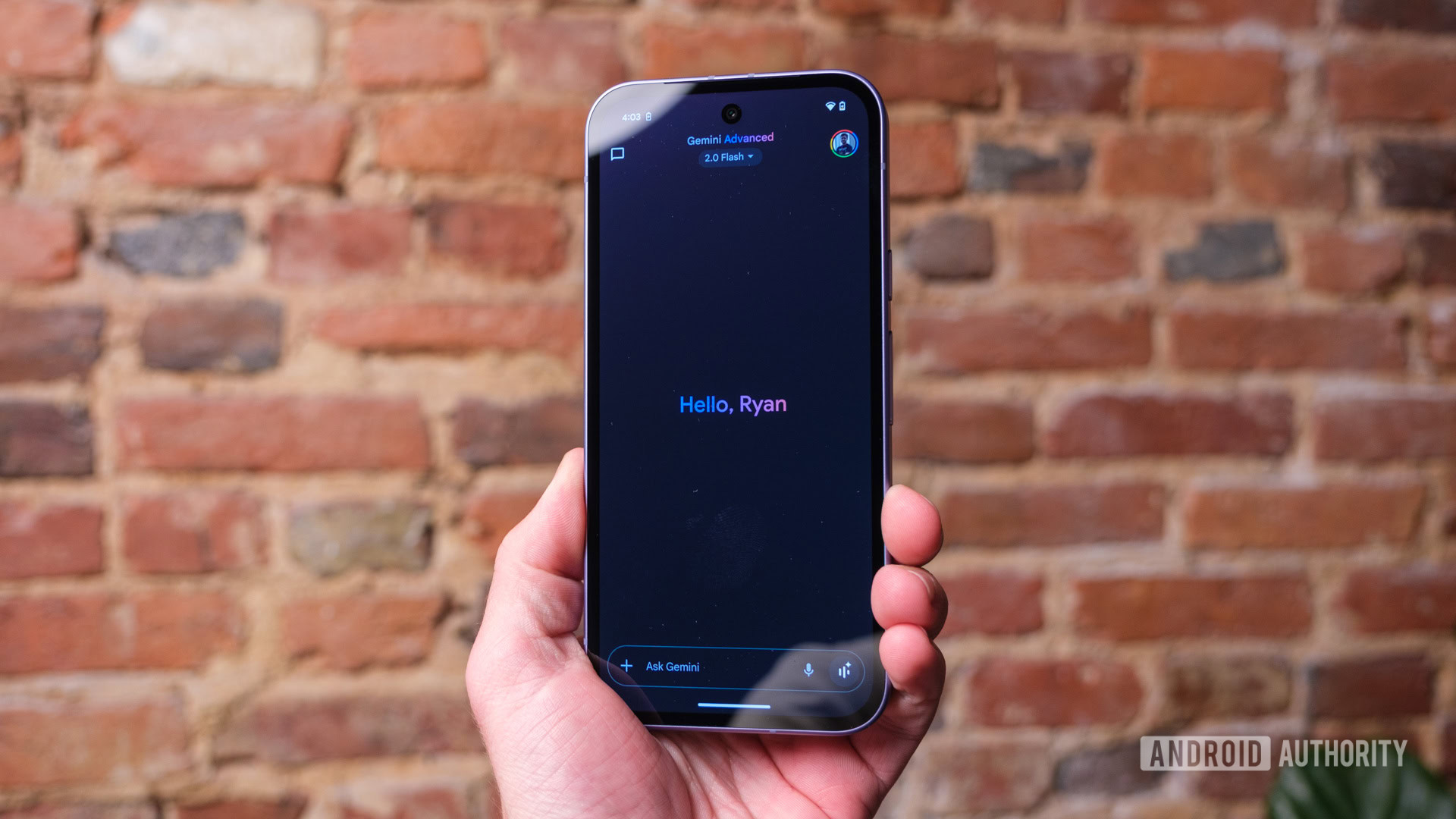 Google Pixel 9a Gemini app