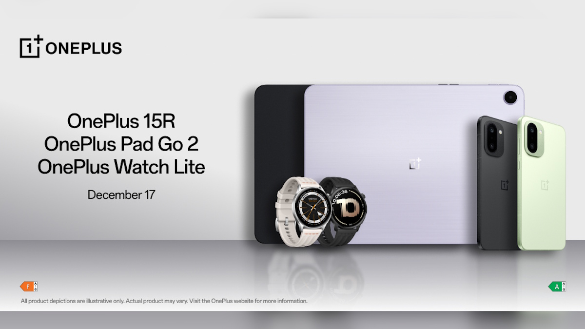 OnePlus 15R, OnePlus Pad Go 2, OnePlus Watch Lite 2
