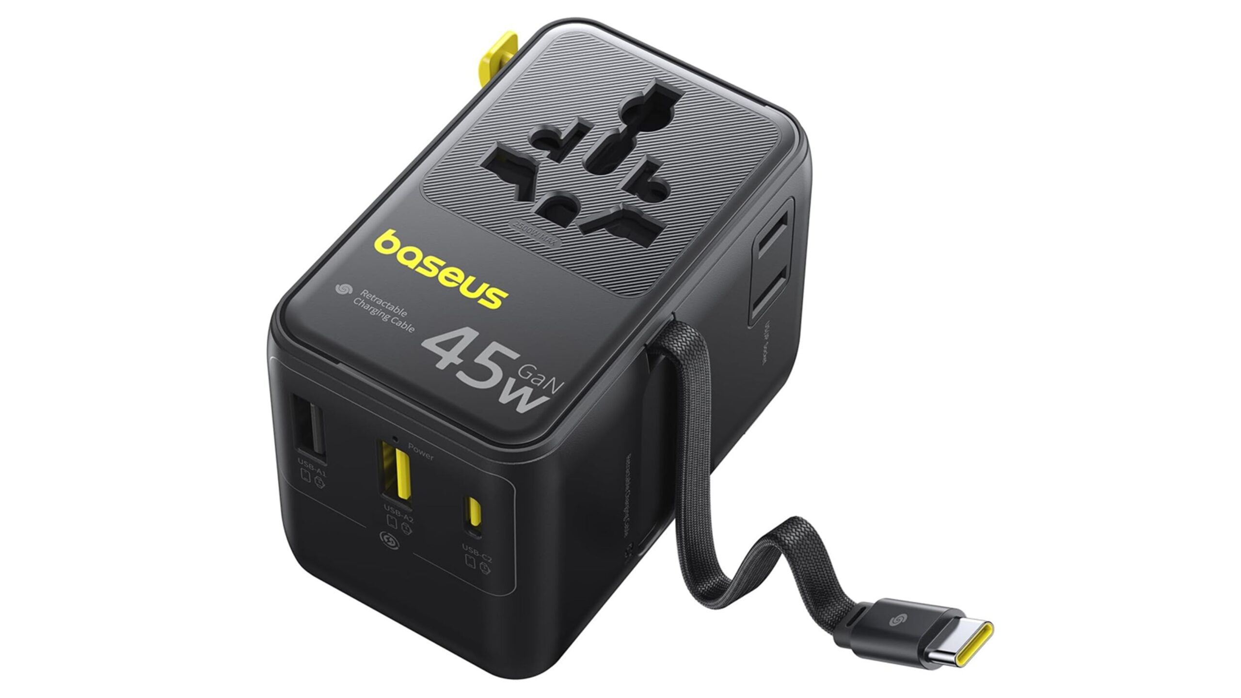 Baseus Picogo AG11 45W Travel Plug Adapter Press Image