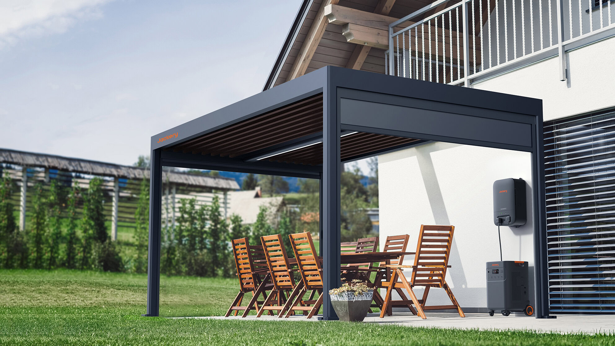 Jackery solar gazebo 2000