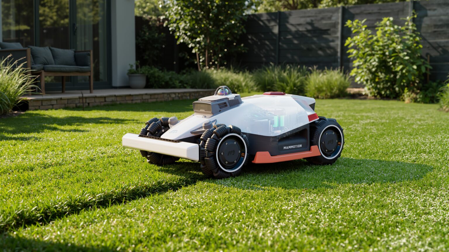 Mammotion LUBA 3 in the lawn