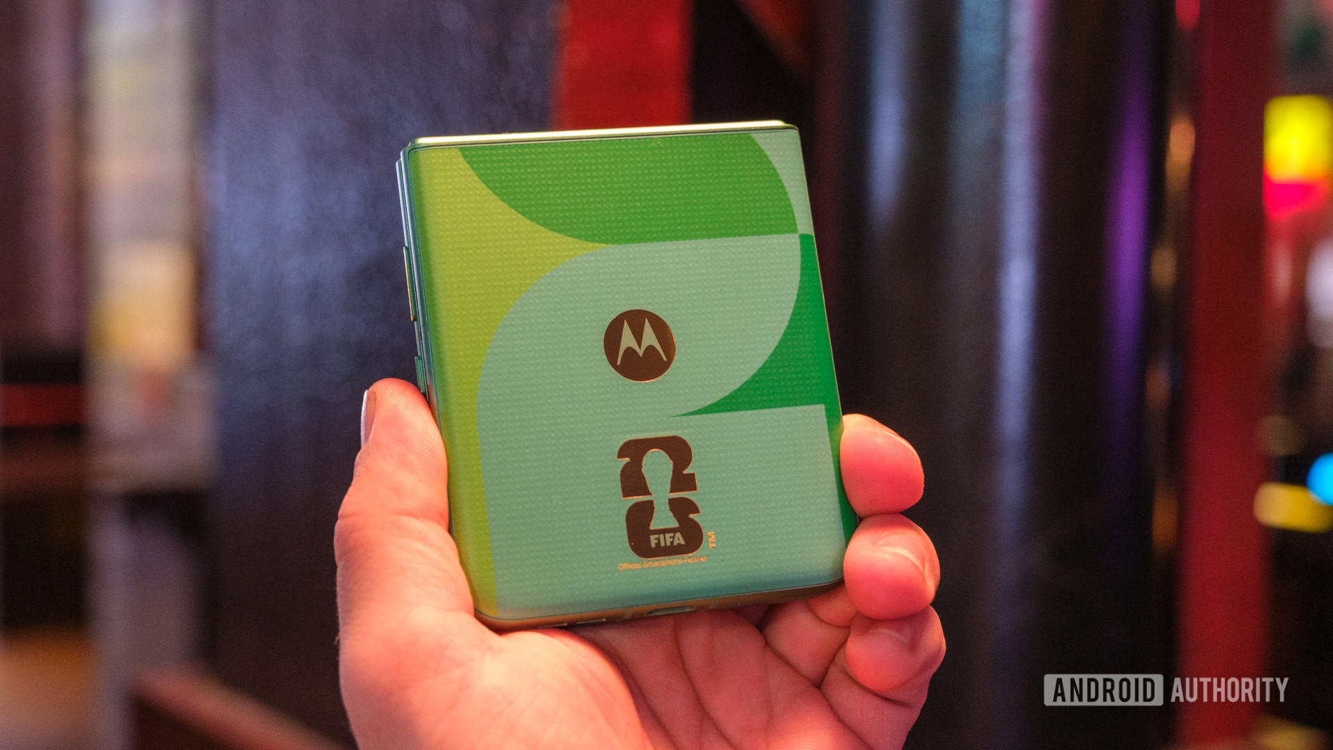 Motorola Razr Fifa world cup edition bottom panel