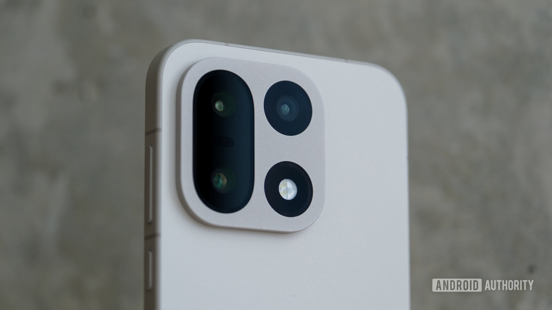 OnePlus 15 camera module close up