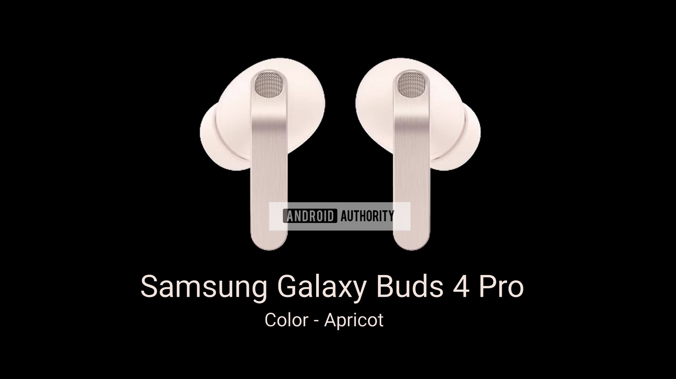 Samsung Galaxy Buds 4 Pro apricot pink