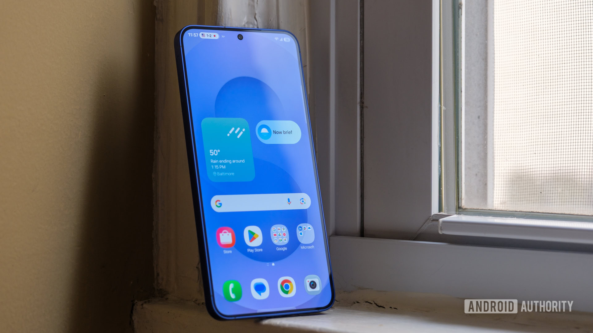 Samsung Galaxy S25 Plus home screen