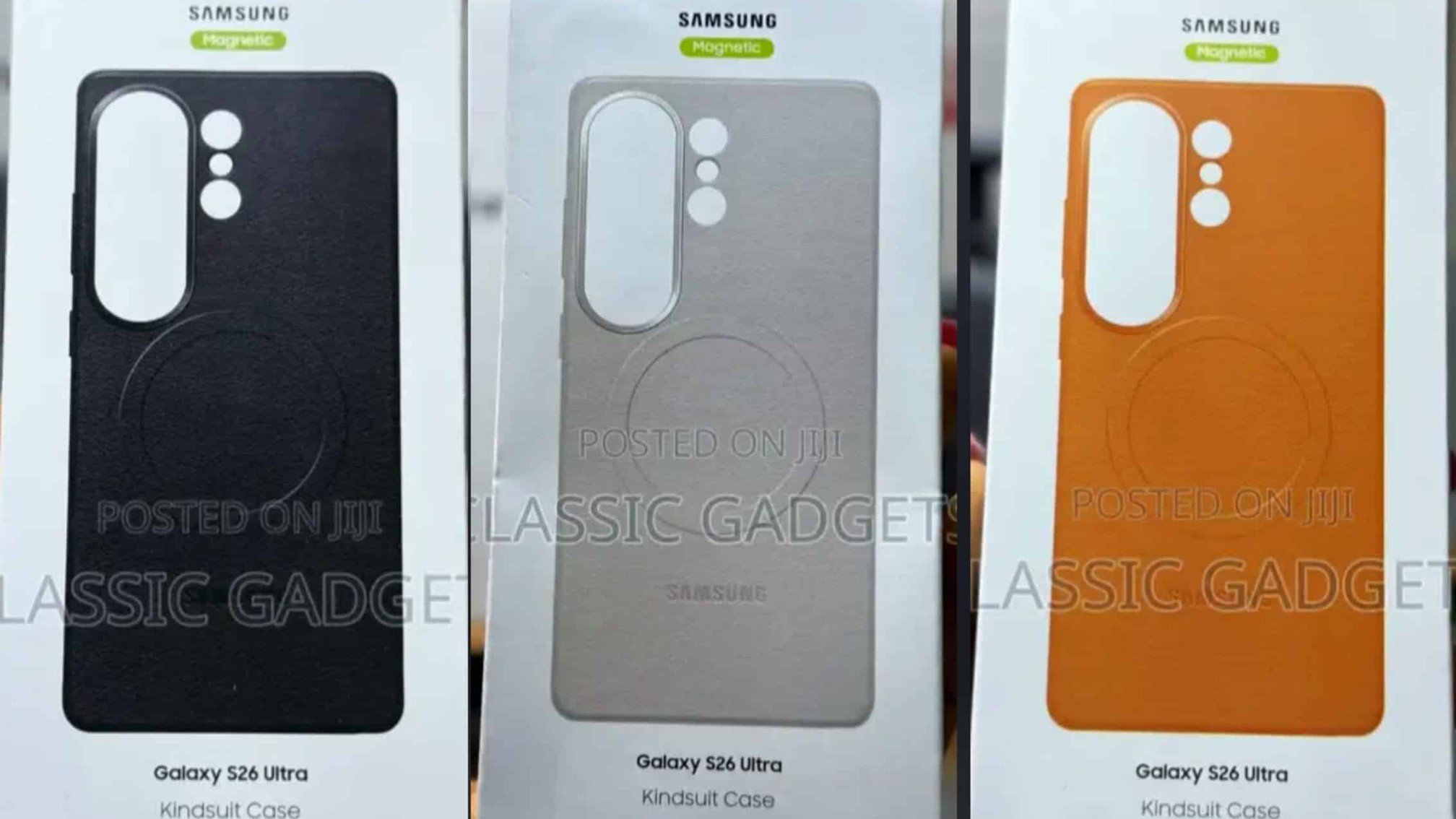 Samsung Galaxy S26 Ultra Kindsuit Cases Leak 1