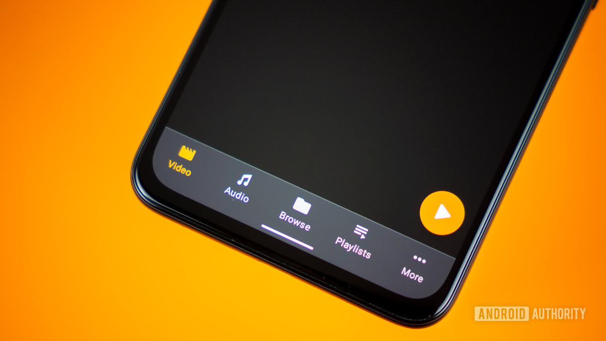 VLC Android app and UI stock photo 2