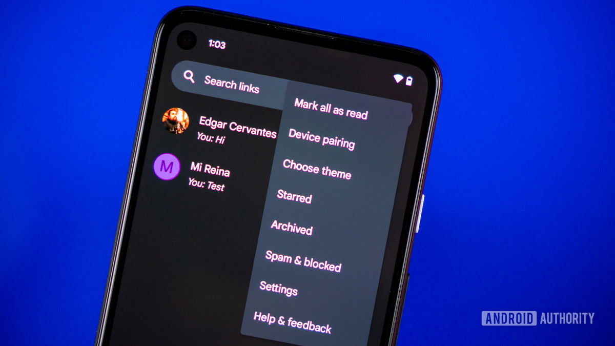 Google Messages SMS stock photo 6 Google Messages SMS stock photo 6