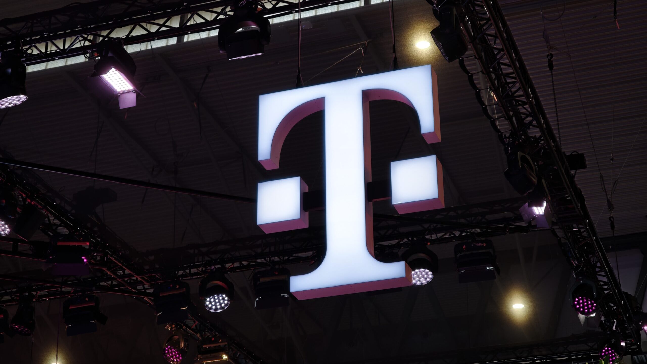 Stock photo of the T Mobile logo